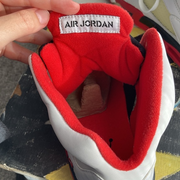 NWOT Air Jordan 5 Retro Fire Red (2006) US 11 - Picture 5 of 11